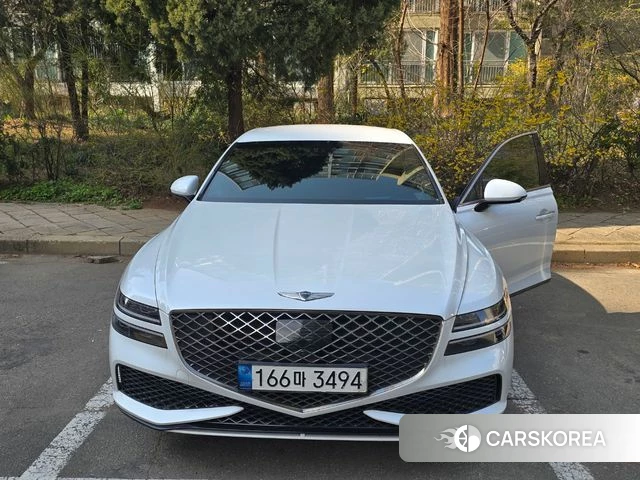 Genesis G80 (RG3) 2022 Белый из Кореи