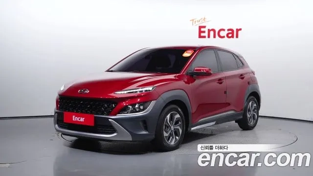 Hyundai The New Kona Hybrid 2020 Красный из Кореи