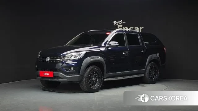 Ssangyong Rexton Sports 2018 Синий из Кореи