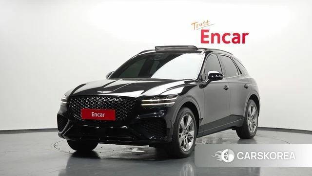 Genesis GV70 2021 Черный из Кореи