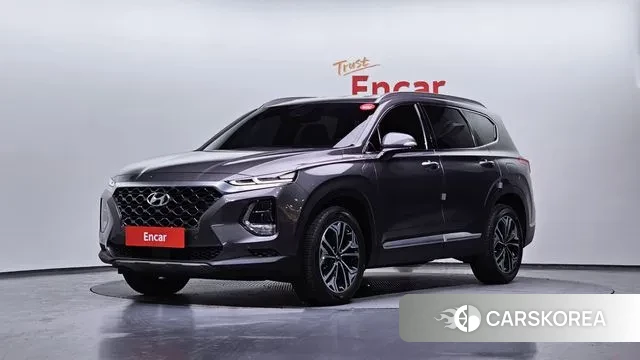 Hyundai Santa Fe TM 2020 Серый из Кореи