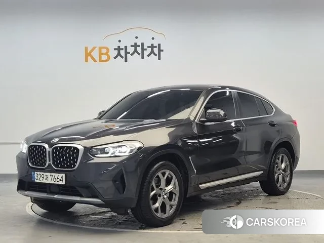 BMW X4 (G02) 2022 Серый из Кореи