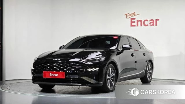 Kia K8 Hybrid 2022 Черный из Кореи