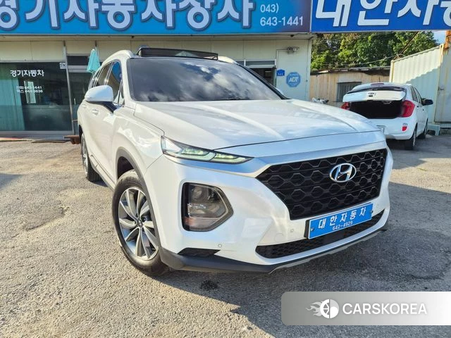 Hyundai Santa Fe TM 2018 Белый из Кореи