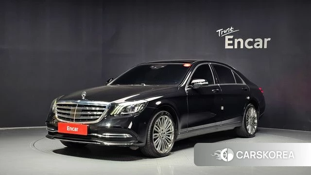 Mercedes-Benz S-Class W222 2018 Черный из Кореи