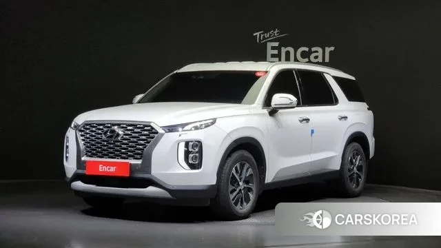 Hyundai Palisade 2021 Белый из Кореи