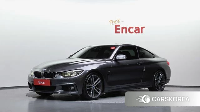 BMW 4 Series (F32) 2018 Серый из Кореи
