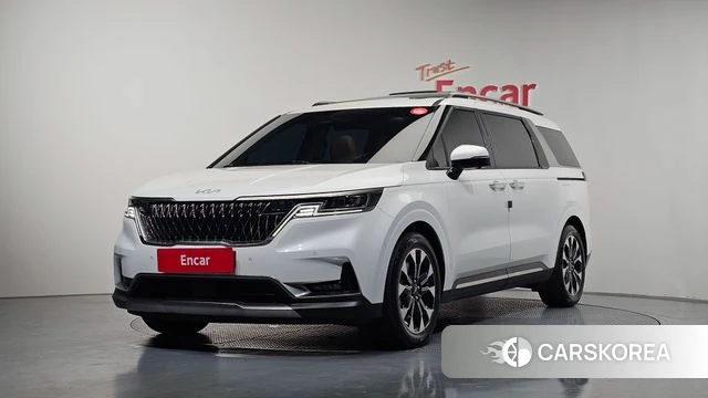 Kia Carnival 4th generation 2023 Белый из Кореи