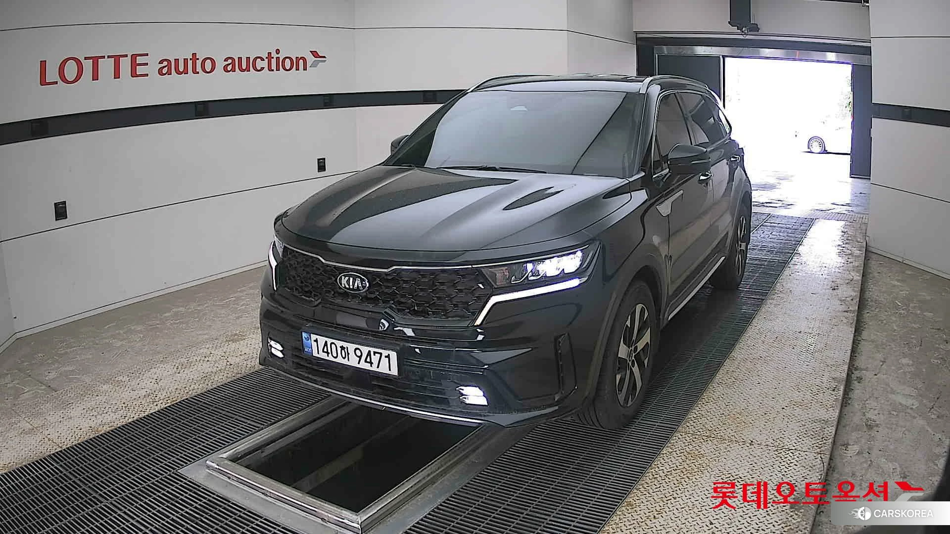Kia Sorento 2021 Черный из Кореи