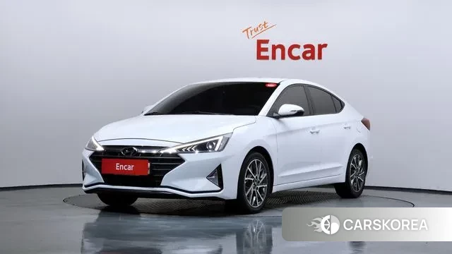 Hyundai The New Avante AD 2018 Белый из Кореи