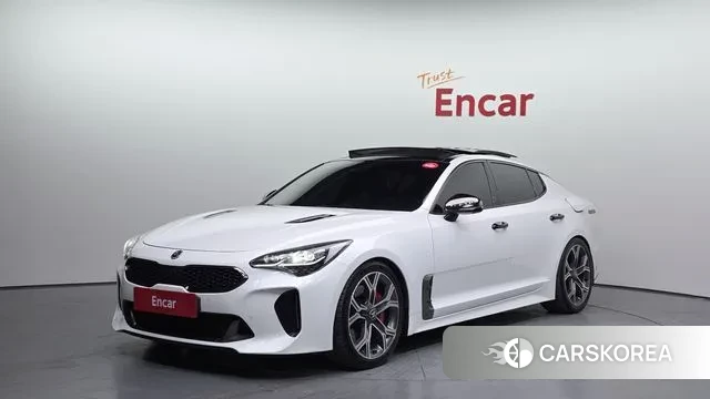 Kia Stinger 2018 Белый из Кореи
