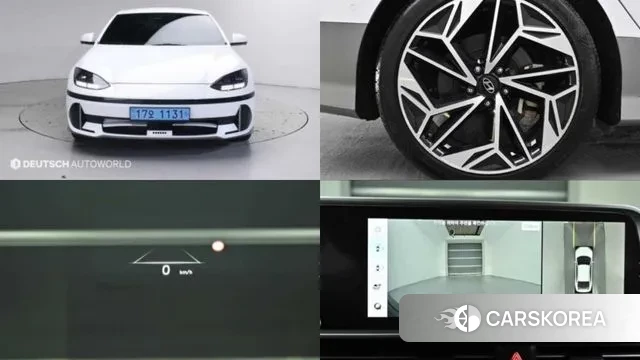 Hyundai Ionic 6 2022 Белый из Кореи