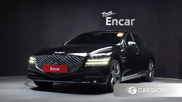 Genesis G80 (RG3) 2020 Черный из Кореи