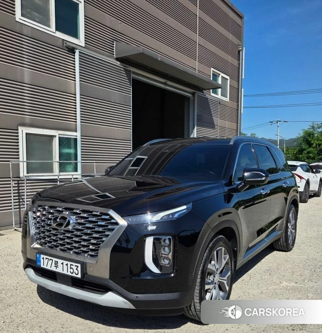 Hyundai Palisade 2021 Черный из Кореи