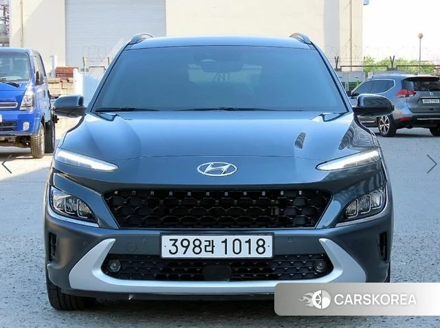 Hyundai The New Kona Hybrid 2022 Серебристо-серый из Кореи