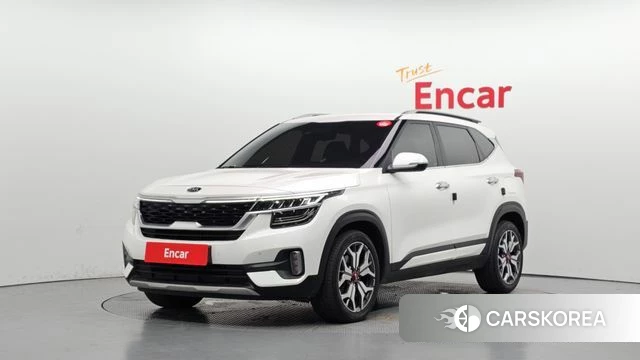 Kia Seltos 2021 Белый из Кореи