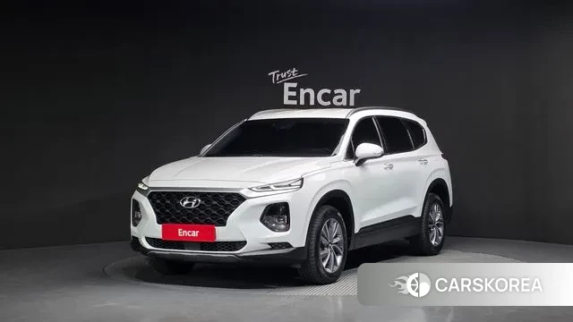 Hyundai Santa Fe TM 2018 Белый из Кореи