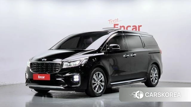 Kia The New Carnival 2018 Черный из Кореи