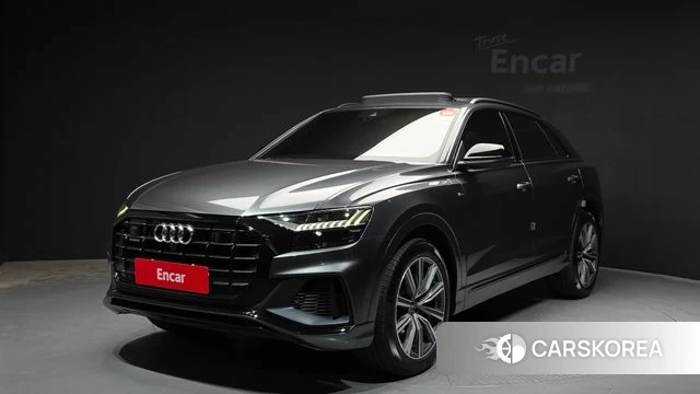 Audi Q8 (4M) 2021 Серый из Кореи