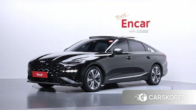 Kia K8 Hybrid 2023 Черный из Кореи