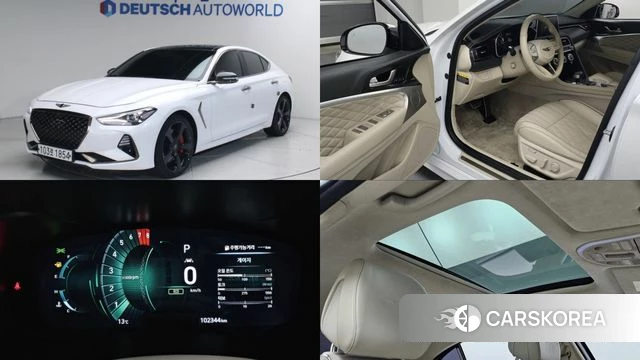 Genesis G70 2020 Белый из Кореи