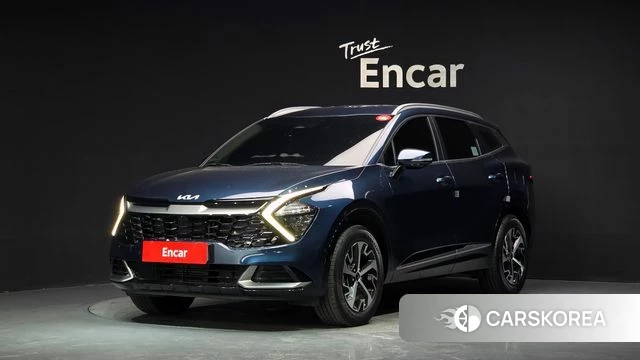 Kia Sportage 5th Generation Hybrid 2023 Синий из Кореи