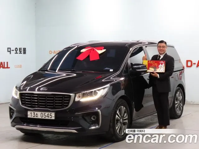 Kia The New Carnival 2019 Черный из Кореи