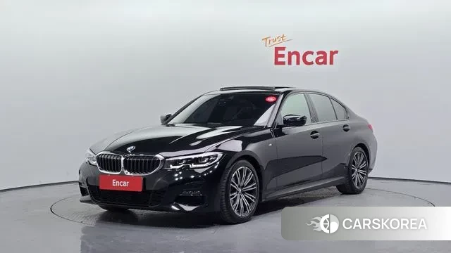 BMW 3 Series (G20) 2022 Черный из Кореи