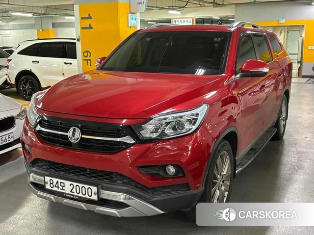 Ssangyong Rexton Sports 2019 Красный из Кореи