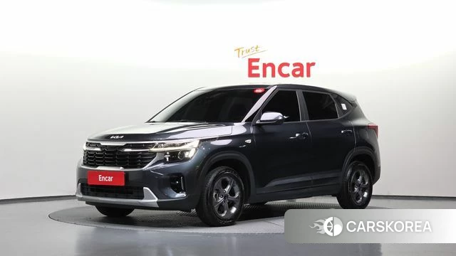 Kia The New Seltos 2023 Серый из Кореи