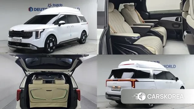 Kia The New Carnival 4th Generation 2024 Белый из Кореи
