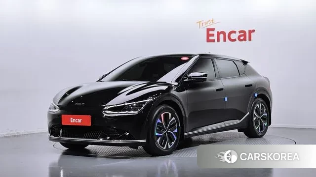 Kia EV6 2022 Черный из Кореи
