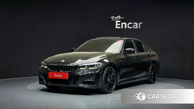 BMW 3 Series (G20) 2021 Черный из Кореи