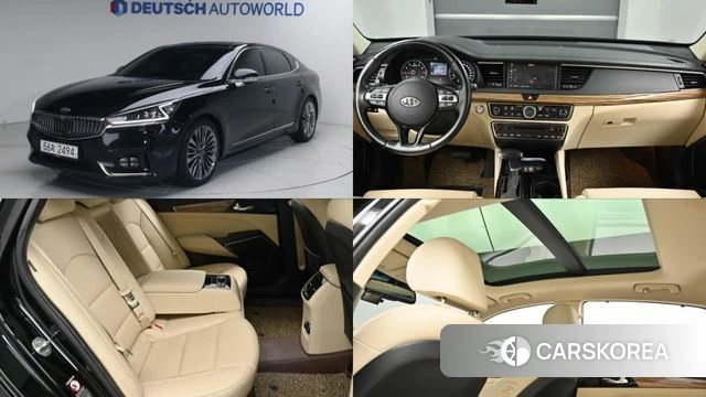 Kia Come New K7 2018 Черный из Кореи