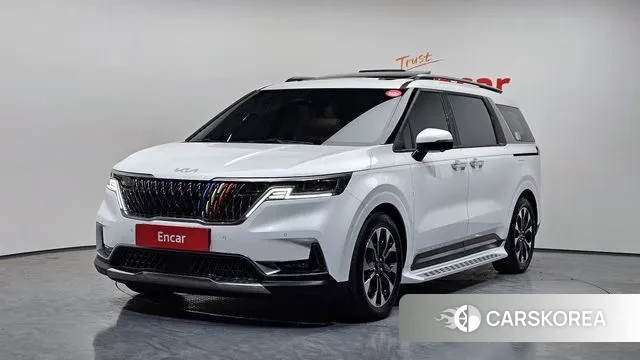 Kia Carnival 4th generation 2023 Белый из Кореи