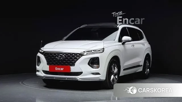 Hyundai Santa Fe TM 2018 Белый из Кореи