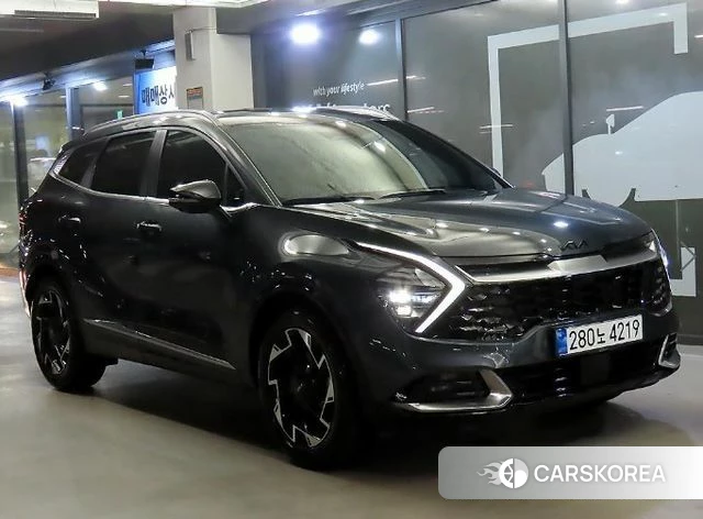 Kia Sportage 5th Generation 2022 Серый из Кореи