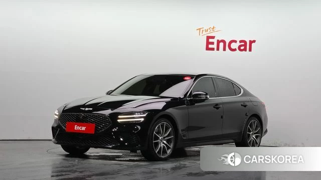 Genesis The New G70 2021 Черный из Кореи