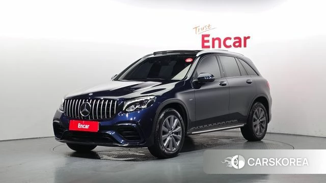 Mercedes-Benz GLC-Class X253 2018 Синий из Кореи