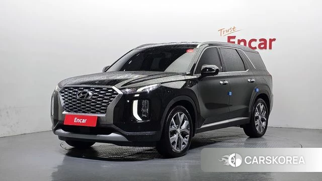 Hyundai Palisade 2022 Черный из Кореи