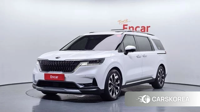 Kia Carnival 4th generation 2021 Белый из Кореи