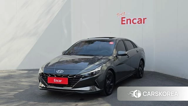 Hyundai Avante (CN7) 2020 Серый из Кореи