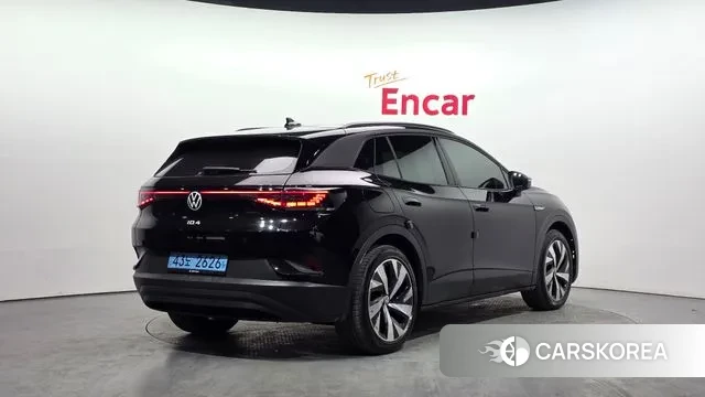 Volkswagen ID.4 2023 Черный из Кореи