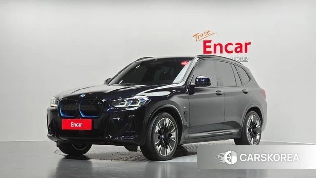 BMW iX3 2024 Черный из Кореи