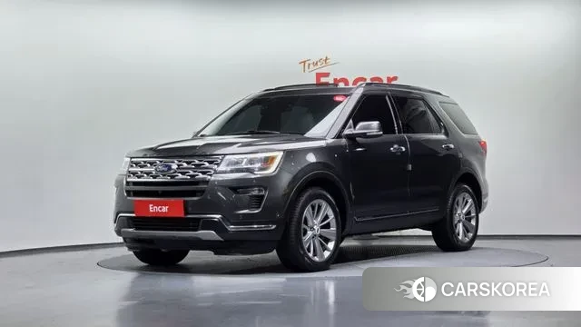 Ford Explorer 2018 Серый из Кореи