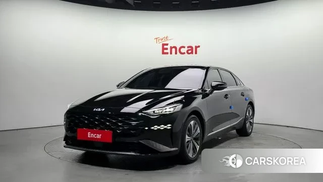Kia K8 Hybrid 2021 Черный из Кореи