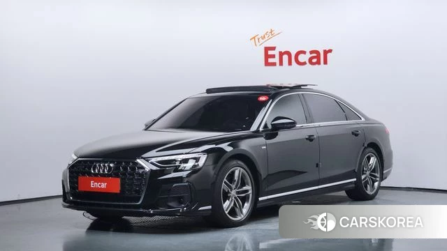 Audi A8 (D5) 2023 Черный из Кореи