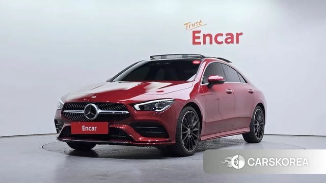 Mercedes-Benz CLA-Class C118 2023 Красный из Кореи