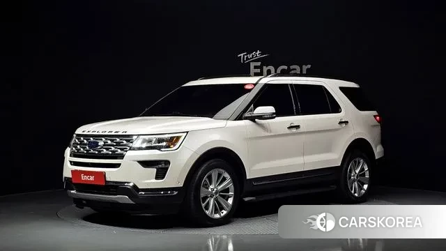 Ford Explorer 2018 Белый из Кореи