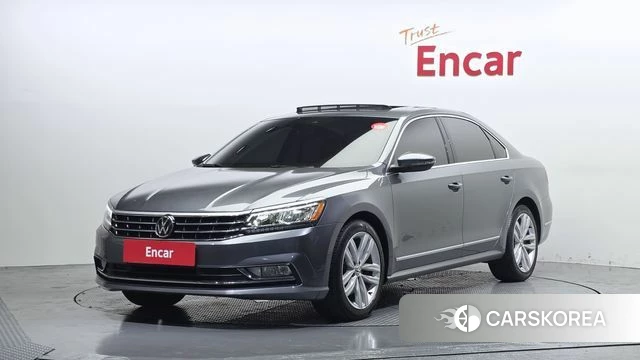 Volkswagen The New Passat 2018 Серебристо-серый из Кореи